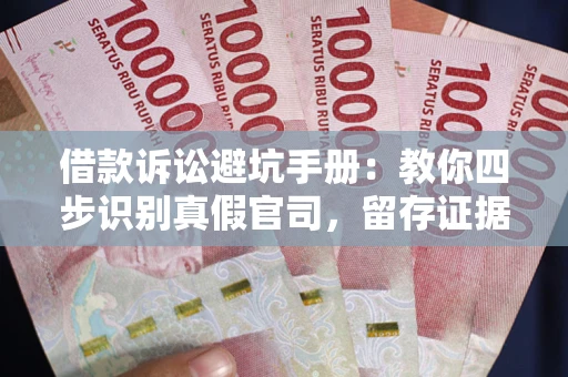 济南借款诉讼避坑手册：教你四步识别真假官司，留存证据不踩雷